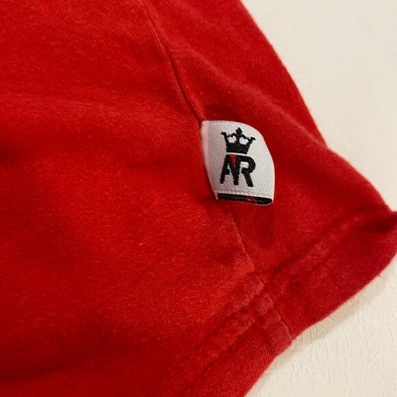 Red Ape Graphic Tee Shirt Medium – Tribal Print Streetwear Red Multicolor - Picture 7 of 7